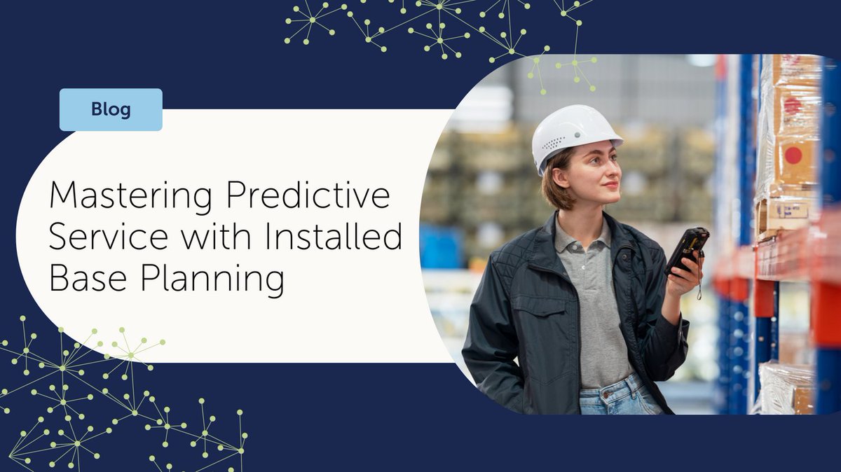 In the world of service parts, planning can’t just rely on past demand. It needs to start with the customer’s equipment. That’s where Installed Base Planning comes in.

Learn more: baxterplanning.com/installed-base…

#ServiceSupplyChain #BaxterPlanning