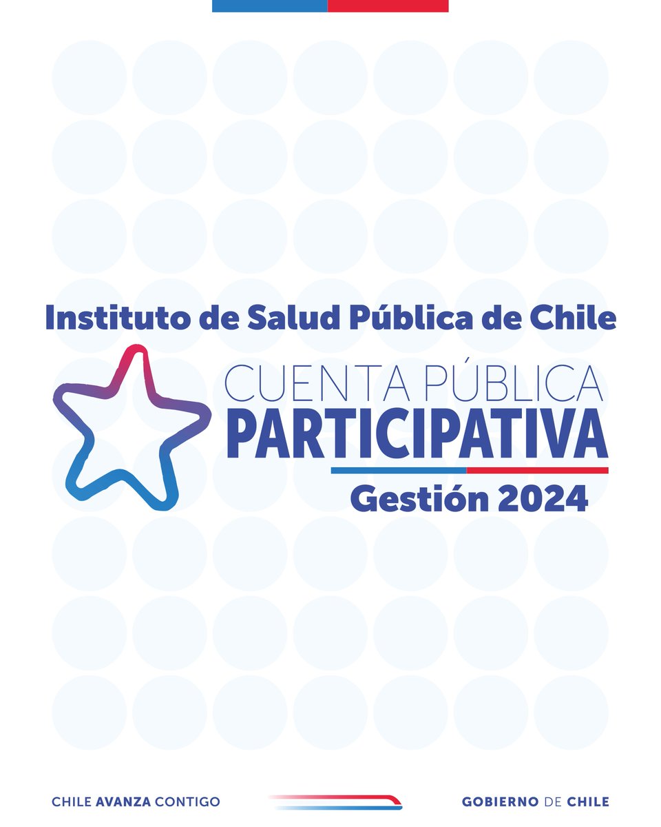 ispch's tweet image. El @ispch invita a ver su Cuenta Pública Participativa Gestión 2024 a través de la página web a las 10:00 horas
👉ispch.cl
#Medicamentos #Vacunas #VirusRespiratorios #VigilanciaSanitaria #Enfermedadesvirales #Enfermedadesinfecciosas