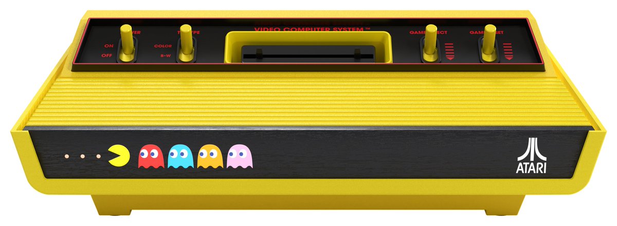 game_collection's tweet image. THIS RETRO ARRIVAL PACS A PUNCH! 😍
Take your first look at the Atari 2600 Pacman Edition and 2600 Pacman Joysticks!
No, this is not some kind of retro fever dream! These are soon bursting onto the TGC scene!
🪧 Release date 31st October 2025!
🛒 Pre-order this week!
What are…