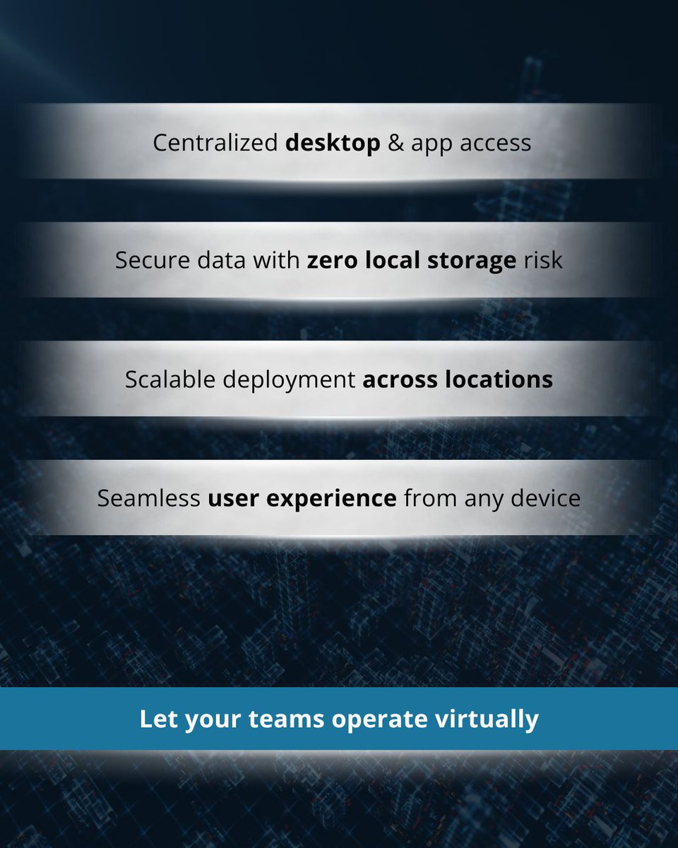 official_newrts's tweet image. 𝐑𝐞𝐢𝐦𝐚𝐠𝐢𝐧𝐞 𝐑𝐞𝐦𝐨𝐭𝐞 𝐖𝐨𝐫𝐤 𝐰𝐢𝐭𝐡 𝐂𝐞𝐧𝐭𝐫𝐚𝐥𝐢𝐳𝐞𝐝 𝐚𝐧𝐝 𝐒𝐞𝐜𝐮𝐫𝐞 𝐕𝐃𝐈

𝐂𝐨𝐧𝐭𝐚𝐜𝐭 𝐮𝐬 : info@nrtsoman.com

#ReimagineRemoteWork #SecureVDI #HybridWorkSolutions #ZeroTrustSecurity #RemoteWorkforce #CentralizedIT #VirtualDesktops