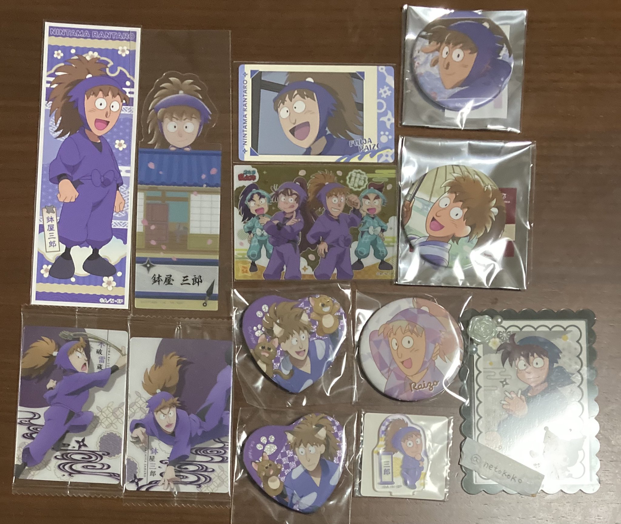 忍たま乱太郎　キャラバッジコレクション　山田伝蔵　14枚　⑫ 忍たま乱太郎 キャラバッジコレクション 山田利吉 山田伝蔵