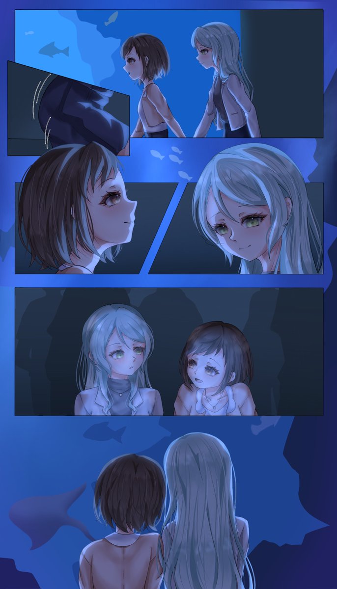 stella_hoshix's tweet image. 久しぶり〜🐟🫧
#さよつぐ