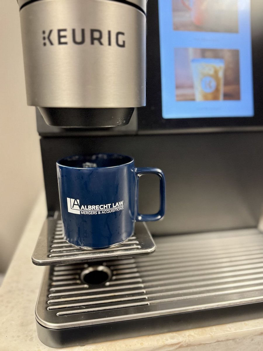 SAOliver_Atty's tweet image. Just some liquid breakfast at the office, @Eli_Albrecht 😂