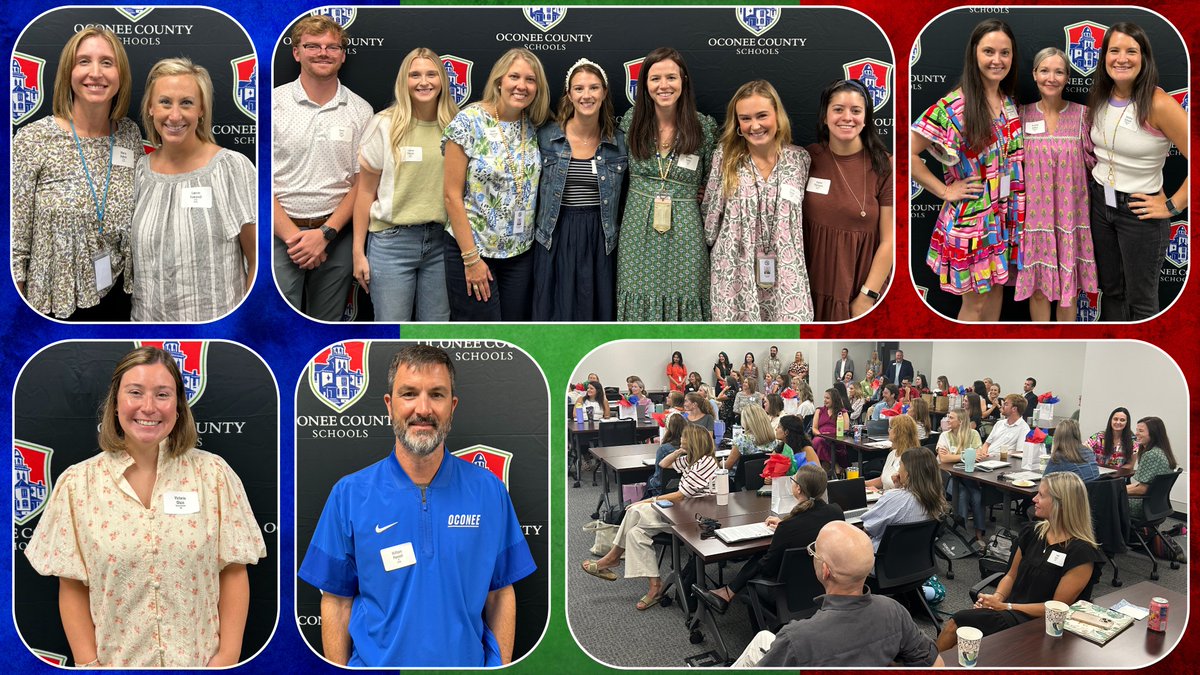 The Instructional Support Center was bustling this week as 60 new OCS employees took part in onboarding sessions. We are so excited about the impact these women and men will make in each of our schools. Welcome to the #OconeeFamily!