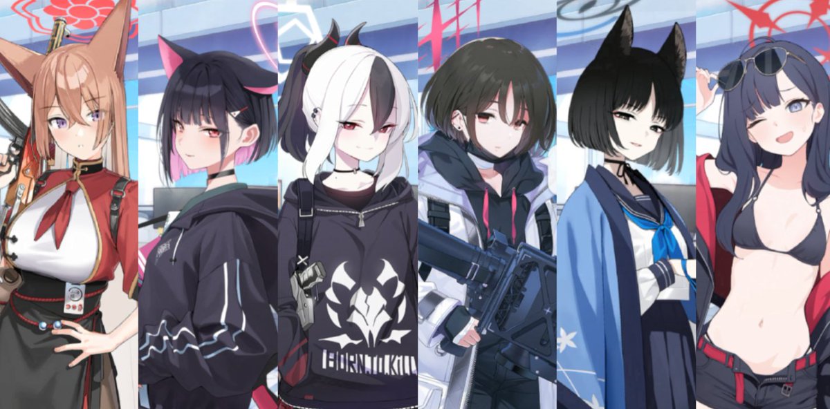 C0upjypT533LBSQ's tweet image. #ブルアカ
#ブルーアーカイブ
加湿器四天王&+α(ルミ&イチカ)。
なんでだろう…クーラーつけてんのに部屋がジメジメ蒸し暑くなってきたぞぉ…?