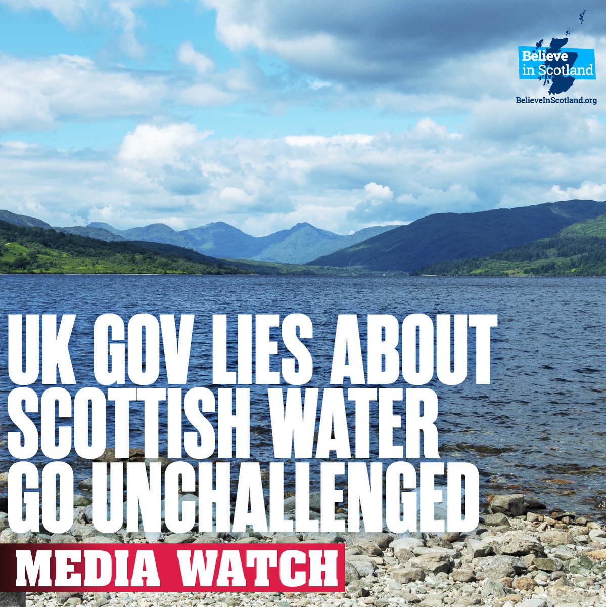 🟥 UK Environment Secretary Steve Reed was allowed to state unchallenged on Channel 4 news that publicly-owned Scottish Water is producing worse outcomes than England’s private firms. 

🔎 It is not a true statement according to any measure, here is why: believeinscotland.org/media_watch_sc…