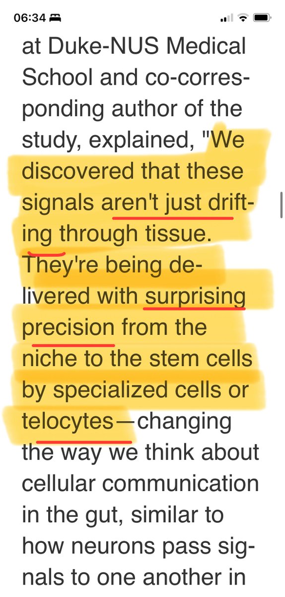 DrGrimmMD's tweet image. Another hidden gem of biology ! What if gut cells don’t just “talk”…
What if they whisper; with surgical precision, ike neurons guiding light across a synapse?
Now we’re talking about In the gut.
We just discovered telocytes sending Wnt signals directly to stem cells…
Not…