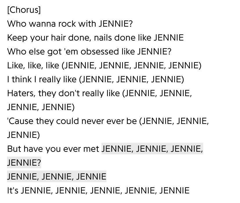 k_floparchive's tweet image. Jennie in recent interview says "Like Jennie" is empowering, critics say it's just narcissism with a beat