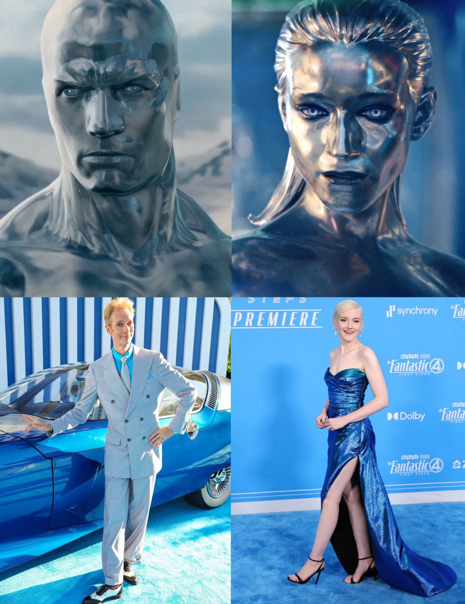euolucasgeek's tweet image. Doug Jones e Julia Garner na Premiere mundial de #FantasticFour em LÁ
Norrin Radd e Shalla-Bal.