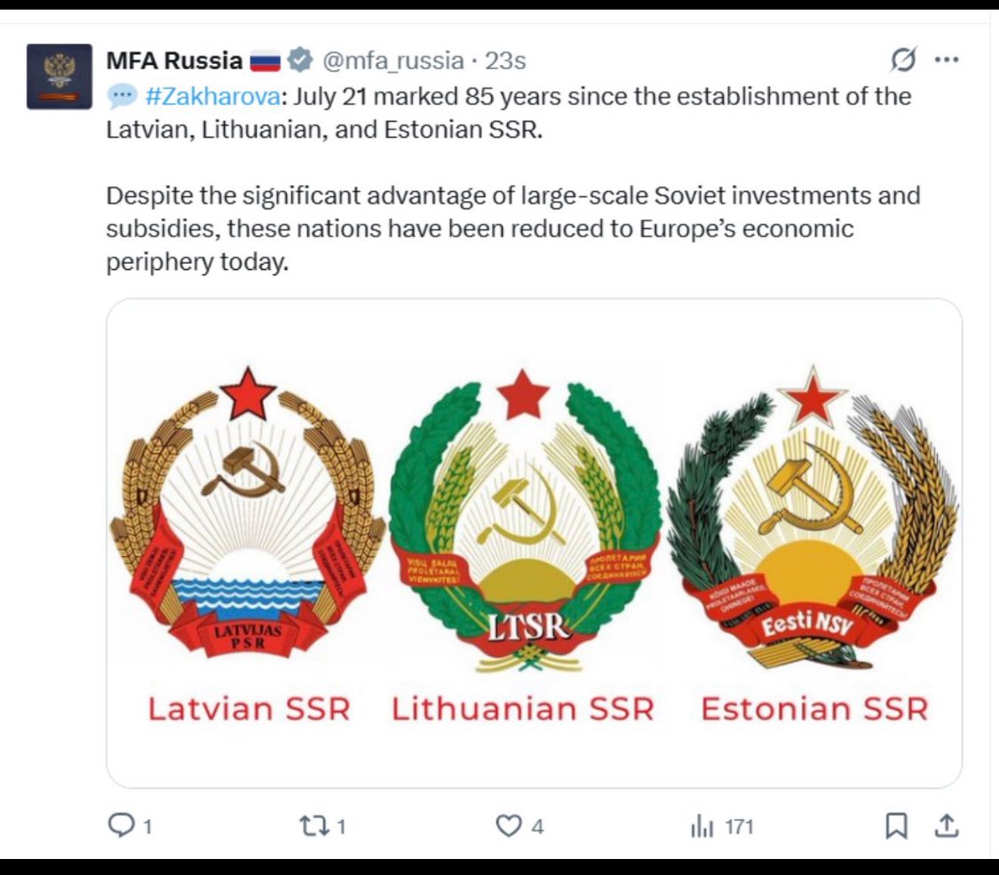 A textbook example of attributable psychological warfare.

We must question ourselves: why? 🤔