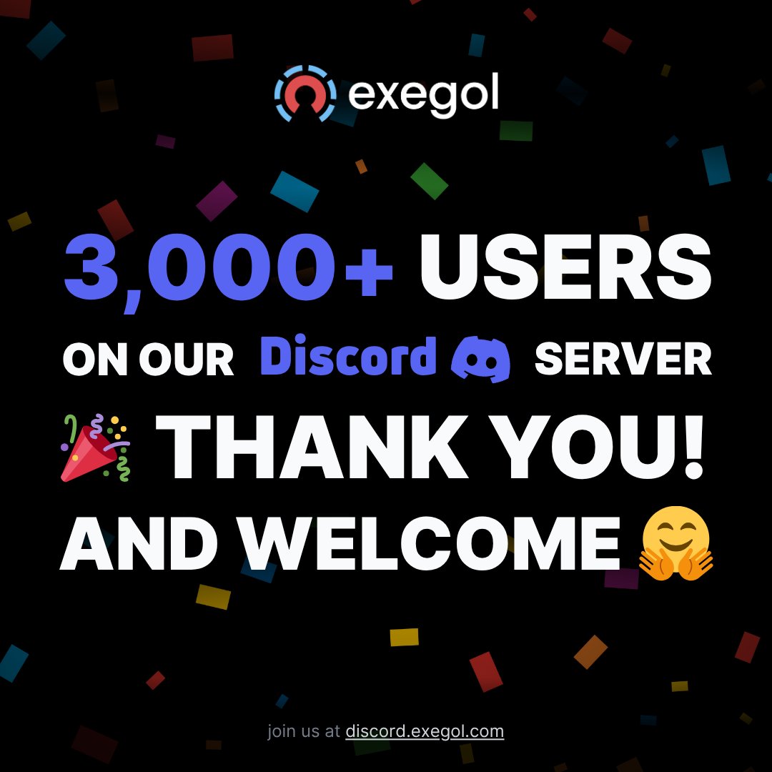 3k+ members on our Discord server, our first community channel, created in October 2022 🥹 Thank you all for joining our weird family 👐

That is some milestone!
