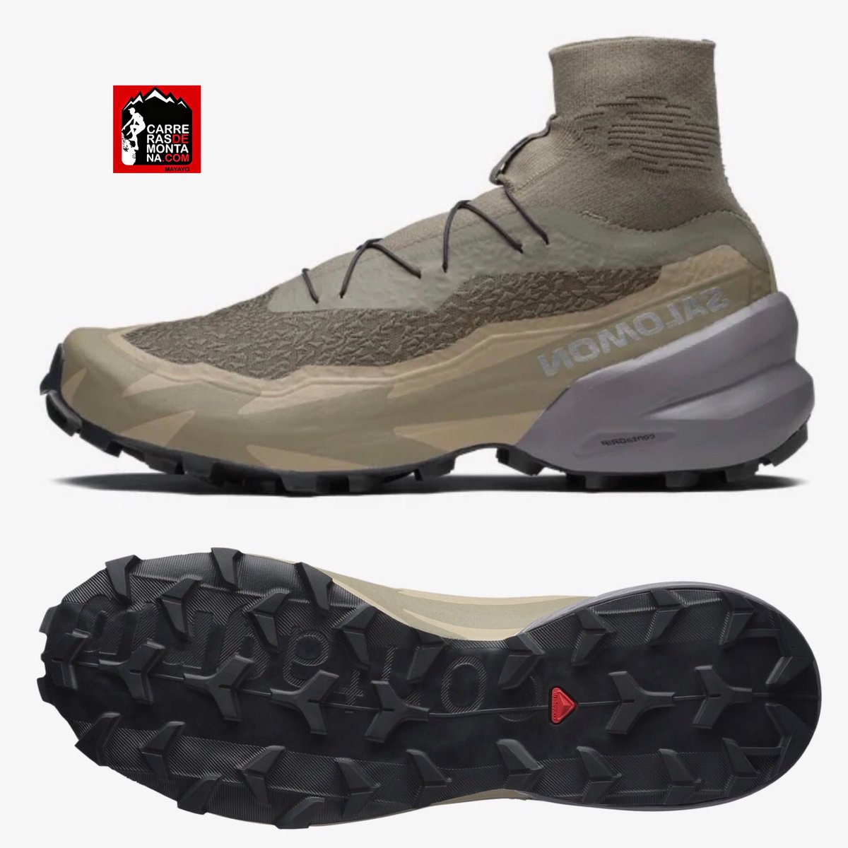 SALOMON SPEEDCROSS ADVANCED (220€) Zapatillas trail running  de moda. La séptima de la saga abre nuevos caminos al centrarse en la imagen mas que en la función, dentro del proyecto Salomon Advanced que comparte con siete hermanas.
Lee 👉 carrerasdemontana.com/2025/07/24/sal…
🖊️ Mayayo
