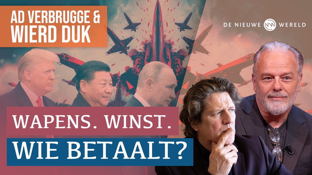 De_NieuweWereld's tweet image. "Steunen wij een fout regime? Deze vraag durft bijna niemand te stellen", Ad Verbrugge in gesprek met @wierdduk.
📺youtube.com/watch?v=-R0172…