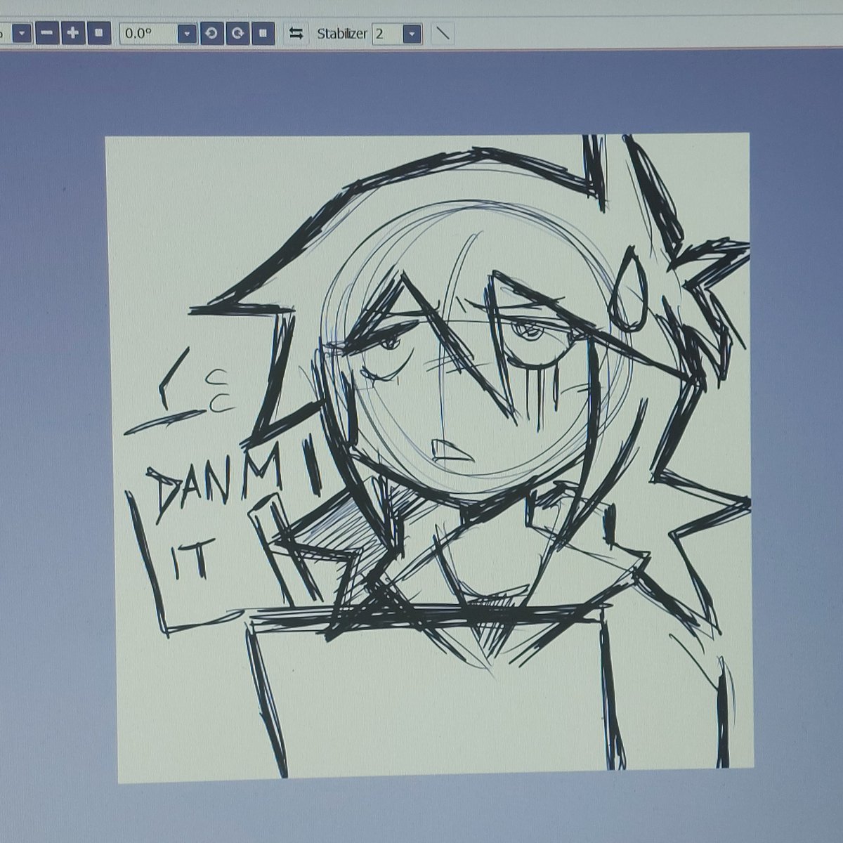 P0rple_rasberry's tweet image. Hmmm artstyle crisis....
