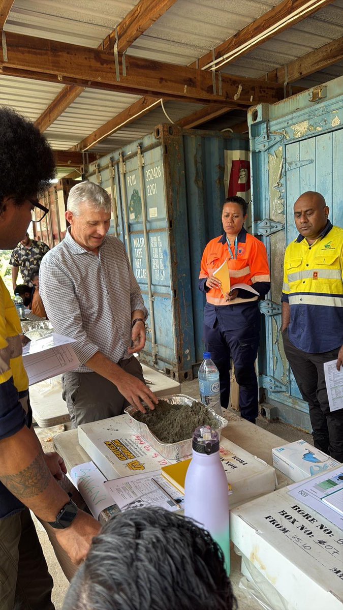 the_psammite's tweet photo. #tb before heading to Lakeba, we had a training facilitated by the Australian Geomechanics Society & the University of Auckland, School of Environment focused on capacity building on standardising rock core & soil logging and also #geomapping & #landslide assessments. Enjoyed it! https://t.co/QqjWuYyFmN