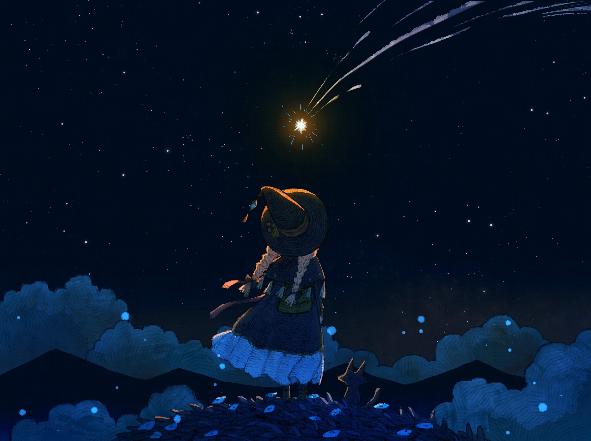 user_5ce2966eさま専用（原画）星見の夜 ほか　3点おまとめ 眠木める🌳 on X: 