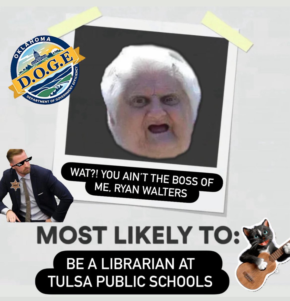 OklahomaDOGE's tweet image. Scrolling Oklahoma Edvocates AKA The unofficial teacher union…it’s clear some things never change. They still hate @RyanWalters_ and being told what to do. 😹😹😹 49th in Education and the social justice warriors still want to tell us they know better 😹🥳