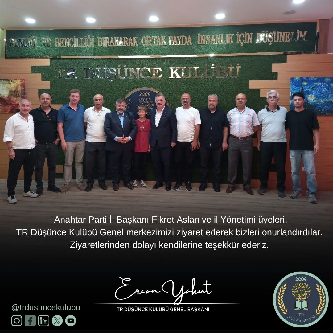 TR Düşünce Kulübü (@trdusuncekulubu) on Twitter photo 