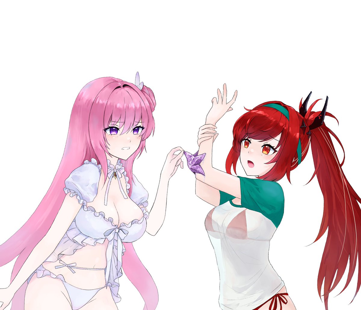 RMletmelive's tweet photo. #NIKKEfanart #NIKKE  #ニケ #NIKKE夏2025 

I love Dorothy and Rapi's interactions during this event ~!! https://t.co/OHR4ELl7AL