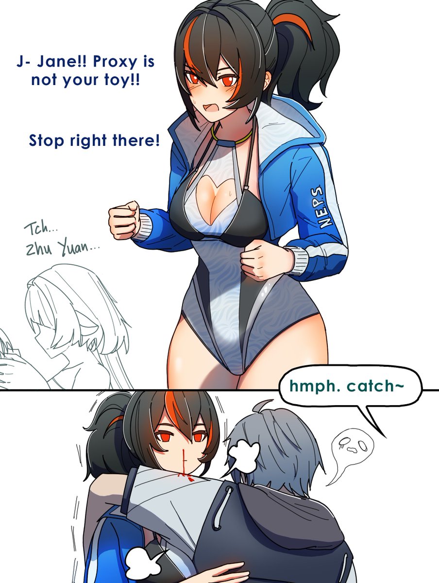 Zhu Yuan could never anticipate Jane's actions 😳
#zzzero