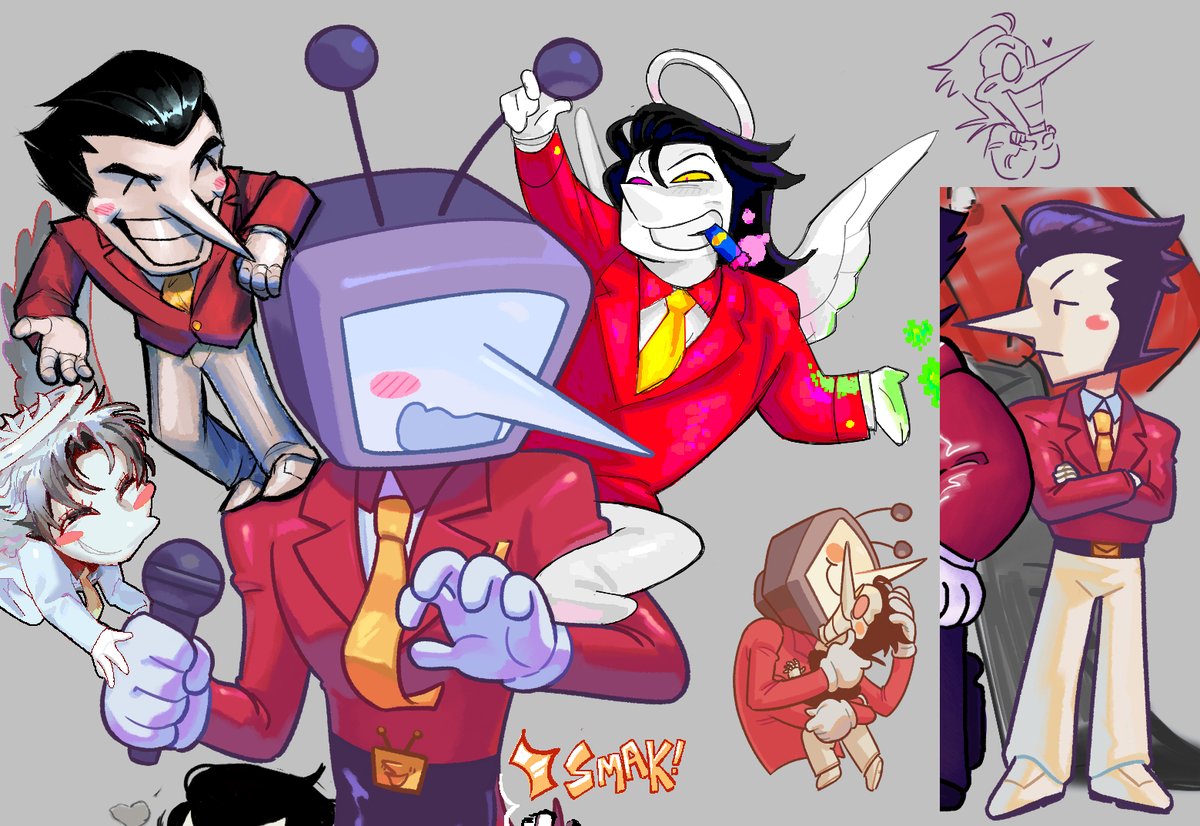 robibanii's tweet image. Magma doodlies :3