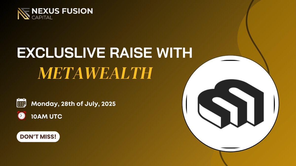 Nexus Fusion Capital (@nexusfusioncap) on Twitter photo We're thrilled to unveil an upcoming exclusive raise with <a href="/MetaWealth/">MetaWealth</a>, the first tokenized real estate assets on <a href="/RedbellyNetwork/">Redbelly Network</a> chain.
A premium #RWA opportunity to invest in Domus Nova, a 22-unit luxury residential development in Rome's EUR district.
NFC Exclusive Perks: We're thrilled to unveil an upcoming exclusive raise with <a href="/MetaWealth/">MetaWealth</a>, the first tokenized real estate assets on <a href="/RedbellyNetwork/">Redbelly Network</a> chain.
A premium #RWA opportunity to invest in Domus Nova, a 22-unit luxury residential development in Rome's EUR district.
NFC Exclusive Perks: