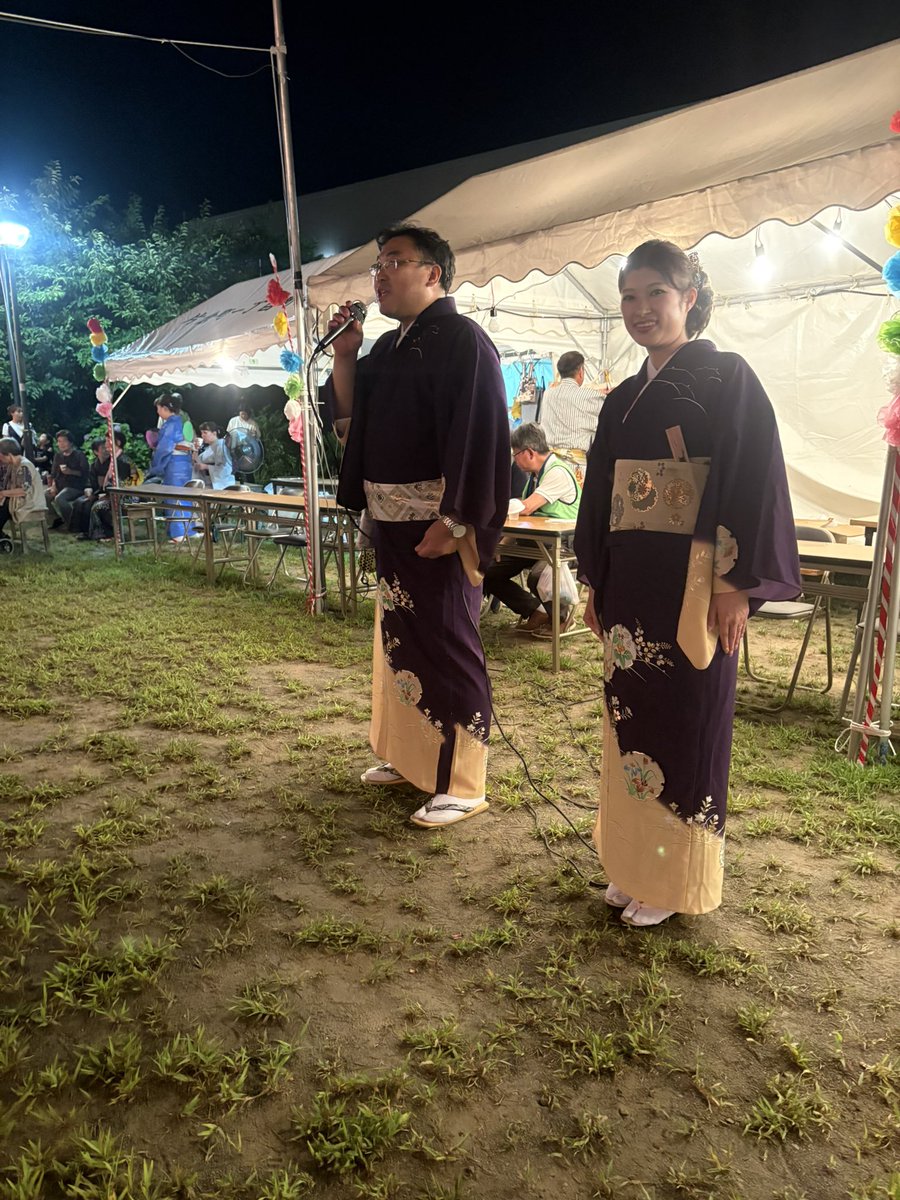 nahokohishiyama's tweet image. 参議院選挙がありつつも夏祭りに踊りに参加していました❣️
叶谷町会に片倉町の夏祭り。片倉では踊りの友人が太鼓を叩いていてめっちゃかっこよかった✨✨
#今日の森くん はどこに行っても滝のような汗をかきながら踊ったり挨拶をしたりしていました。
隣で私は #森ヨシヒコ…