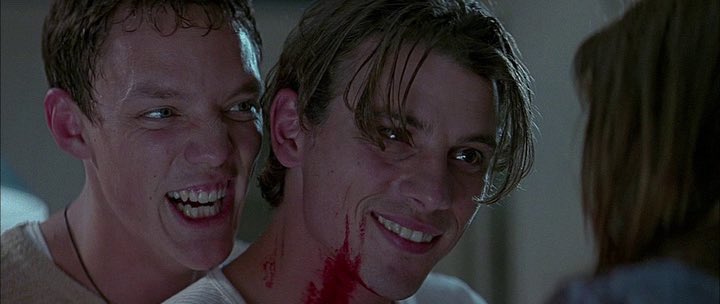 Scream_Obsessed's tweet image. Wrong answers only: Why was Stu helping Billy? 🔪🩸