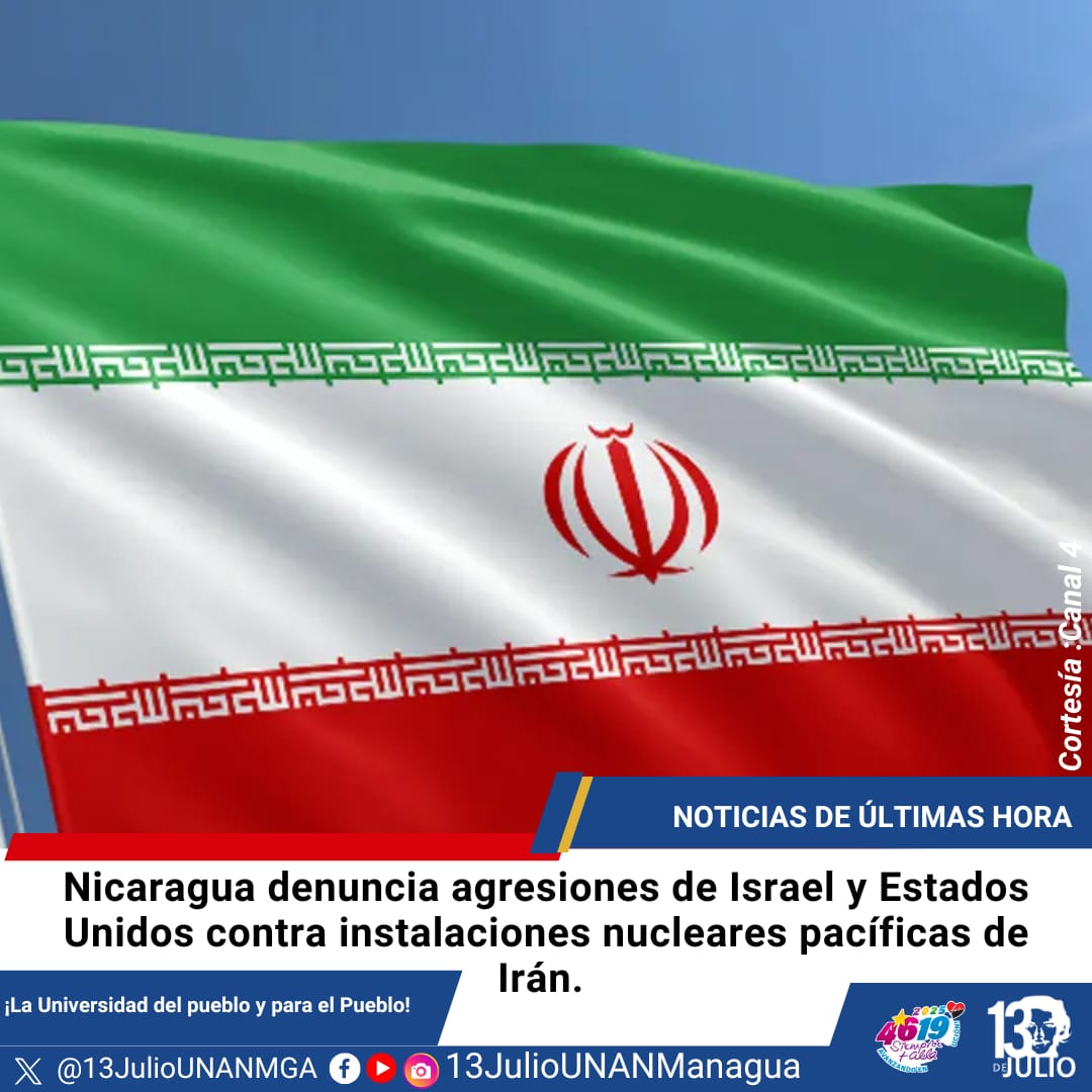 Noticias destacadas de interés social en #Nicaragua
¡La marcha hacia la victoria, no se detiene! 
#SomosUNAN
#ManaguaSandinista
#4619Victoriosos