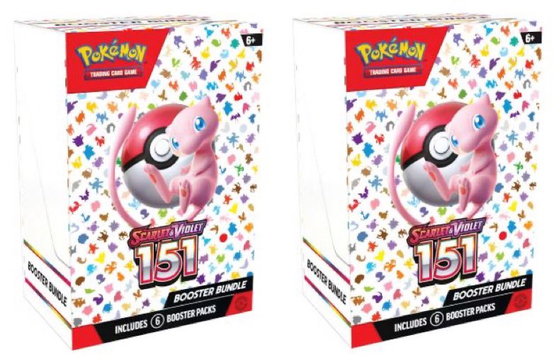 ricanking6's tweet image. Queue: Pokemon 151 Booster Bundle (2) Pack at Walmart‼️

bit.ly/4507QAf