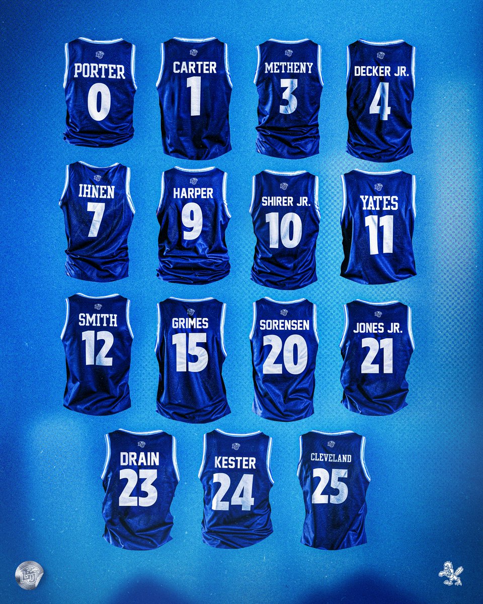 jersey numbers are set ☑️