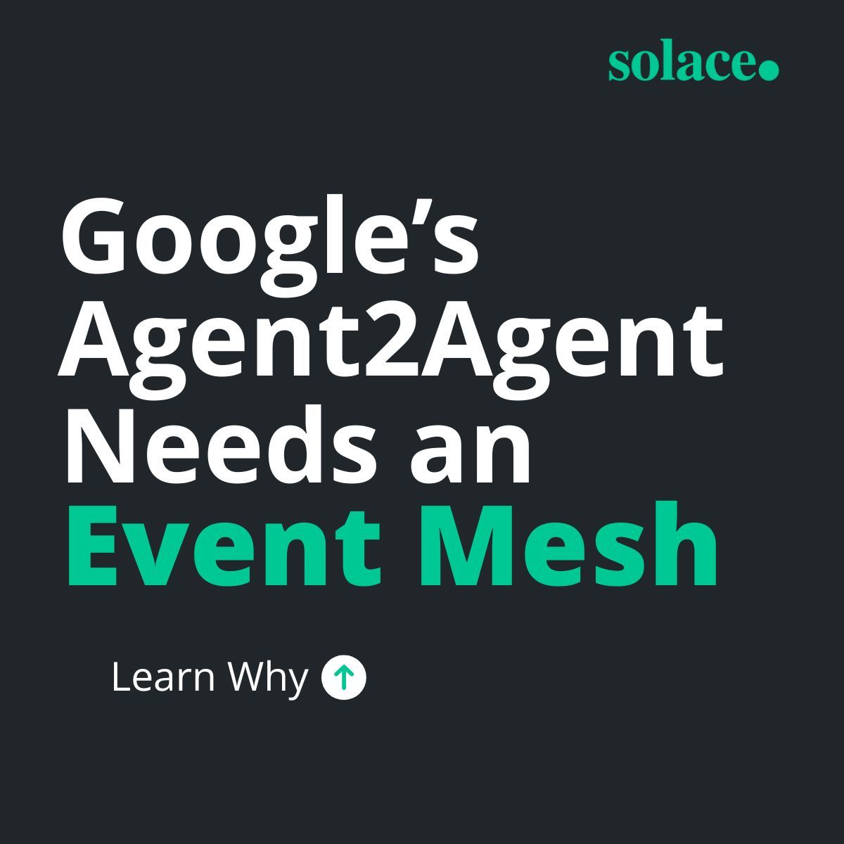 solacedotcom's tweet image. 🤖 Google’s Agent2Agent framework moves AI agent collaboration forward, but to succeed, it needs an event mesh.

Discover why event-driven architecture is key to agentic AI success: buff.ly/r89HffF

#AI #EventMesh #Agent2Agent