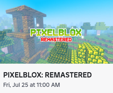 PixelBlox tweet media