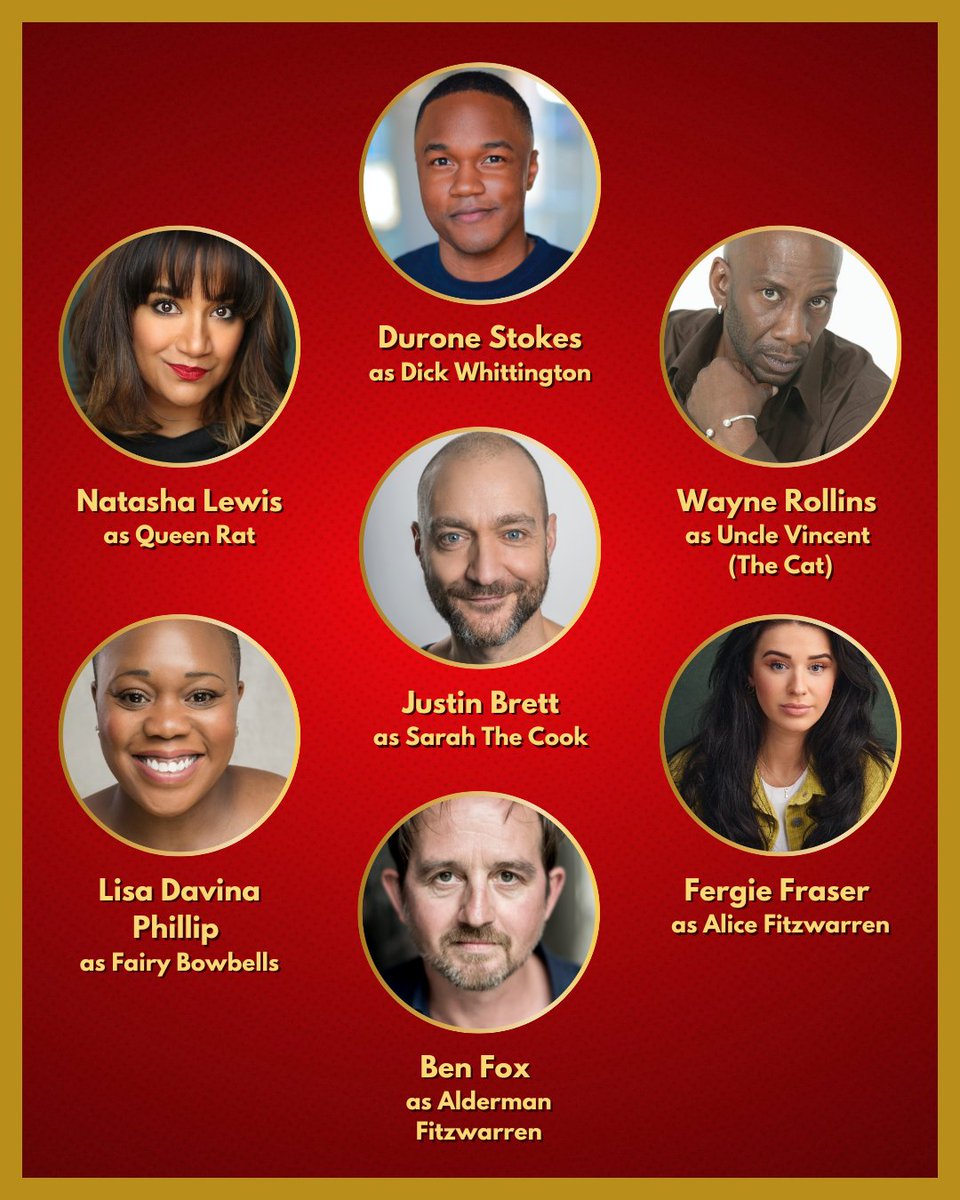 Meet the cast for this year’s pantomime! 

We are thrilled to announce the principal cast for this years pantomime, with a delightful local twist, Dick Whittington and his Catford Cat 🐈‍⬛ written by Susie McKenna and coming to Broadway this festive season 🎄🎄