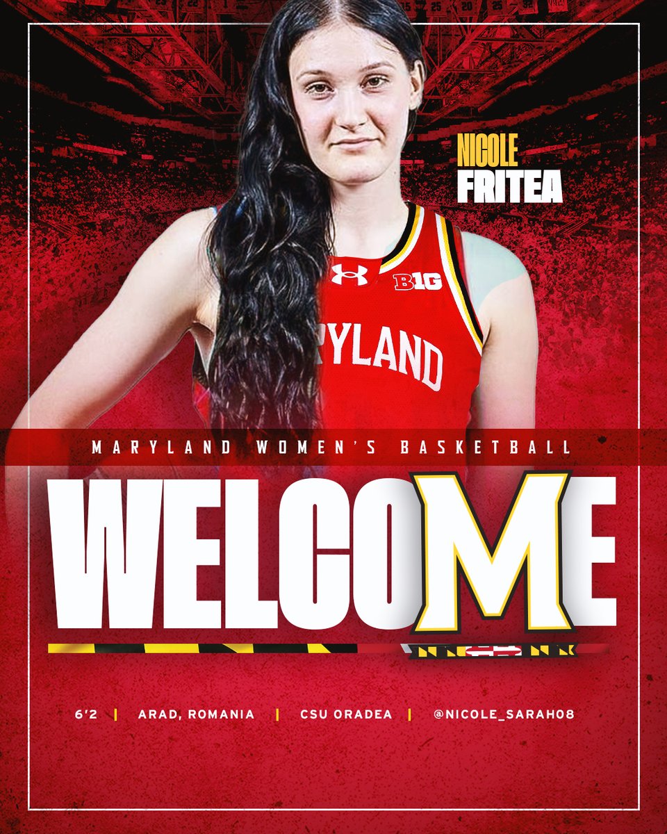 TerpsWBB's tweet image. Welcome to the 𝓯𝓪𝓜𝓲𝓵𝔂, Nicole Fritea!
👉 bit.ly/4lJIE8p
#faMily 🐢