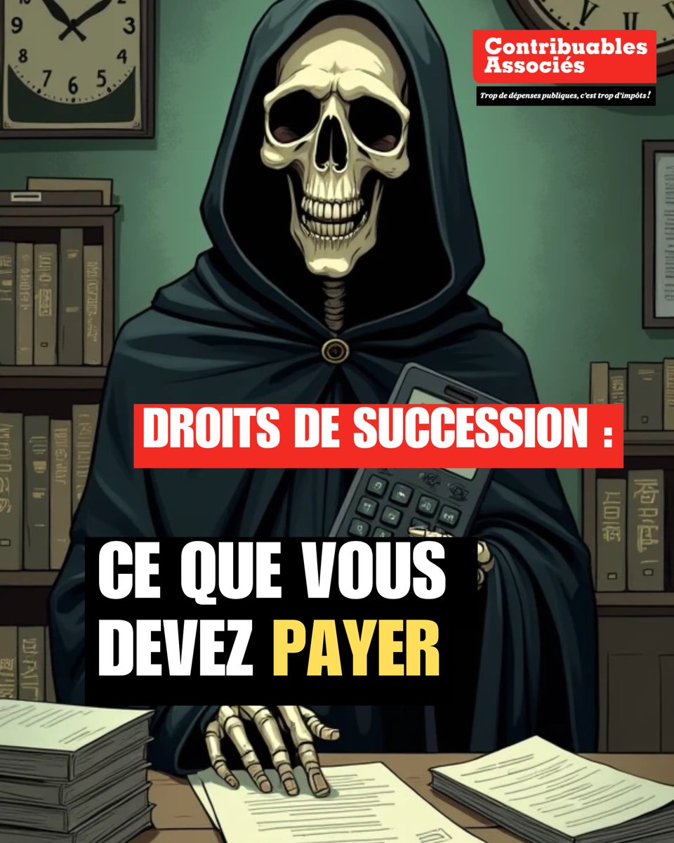 contribuables's tweet image. 💀L'État s'enrichit sur votre mort !⚰️
📽️Découvrez en vidéo le scandale derrière les droits de succession
➡️contribuablesassocies.org/2025/07/23/dro…