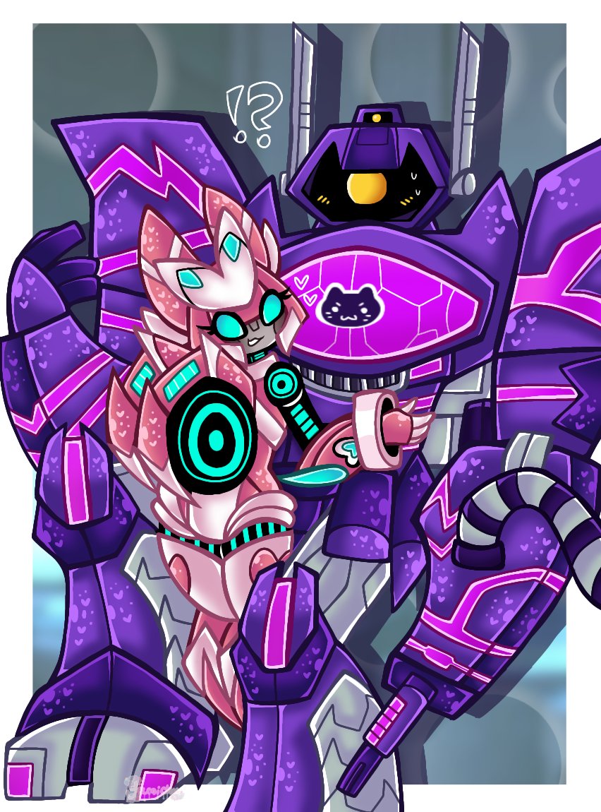 yumichu__'s tweet image. Thinking of them 🎀🧪 ~♡ [Yumeship]
.
.
.
Tags: #transformers #transformersoc #shockwave #ocxcc #yumeship #selfship #myart