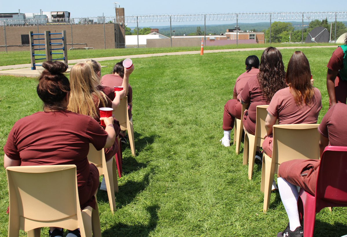 CorrectionsPA's tweet image. Earlier this month, SCI Cambridge Springs held its third annual Yard Event for the incarcerated population. This joint venture between activities, programming, security, and other departments has become a yearly tradition with a morning and an afternoon session to accommodate as…