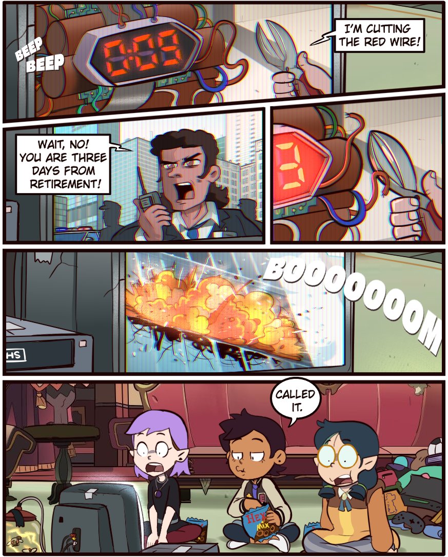 MoringmarkMark's tweet image. Clock #TheOwlHouse #toh