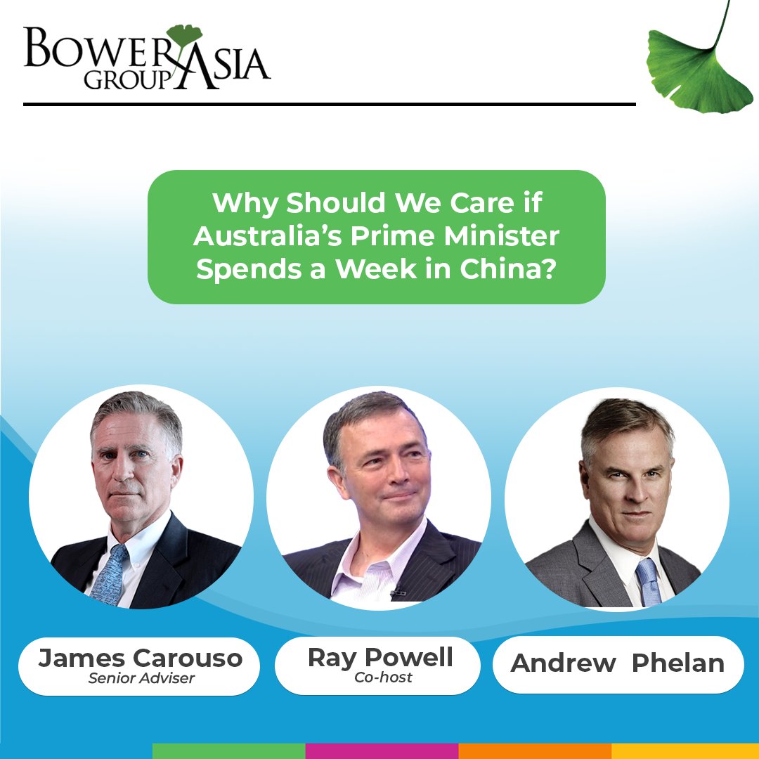 BowerGroupAsia's tweet image. Australian PM Albanese’s China visit reignites debate on economic dependence. Andrew Phelan joins Ray Powell & James Carouso to unpack the risks of prosperity on the latest “Why Should We Care About the Indo-Pacific?”
linkedin.com/posts/why-shou…