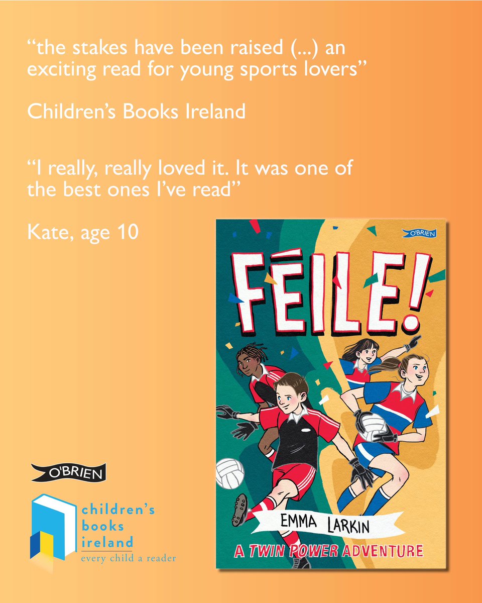 OBrienPress's tweet image. Yesterday, @RTERadio1’s Oliver Callan show hosted its Storybook Summer Special in partnership with @KidsBooksIrel ☀️📚
 
Make sure you listen to this exciting segment and get some awesome Summer read recommendations!