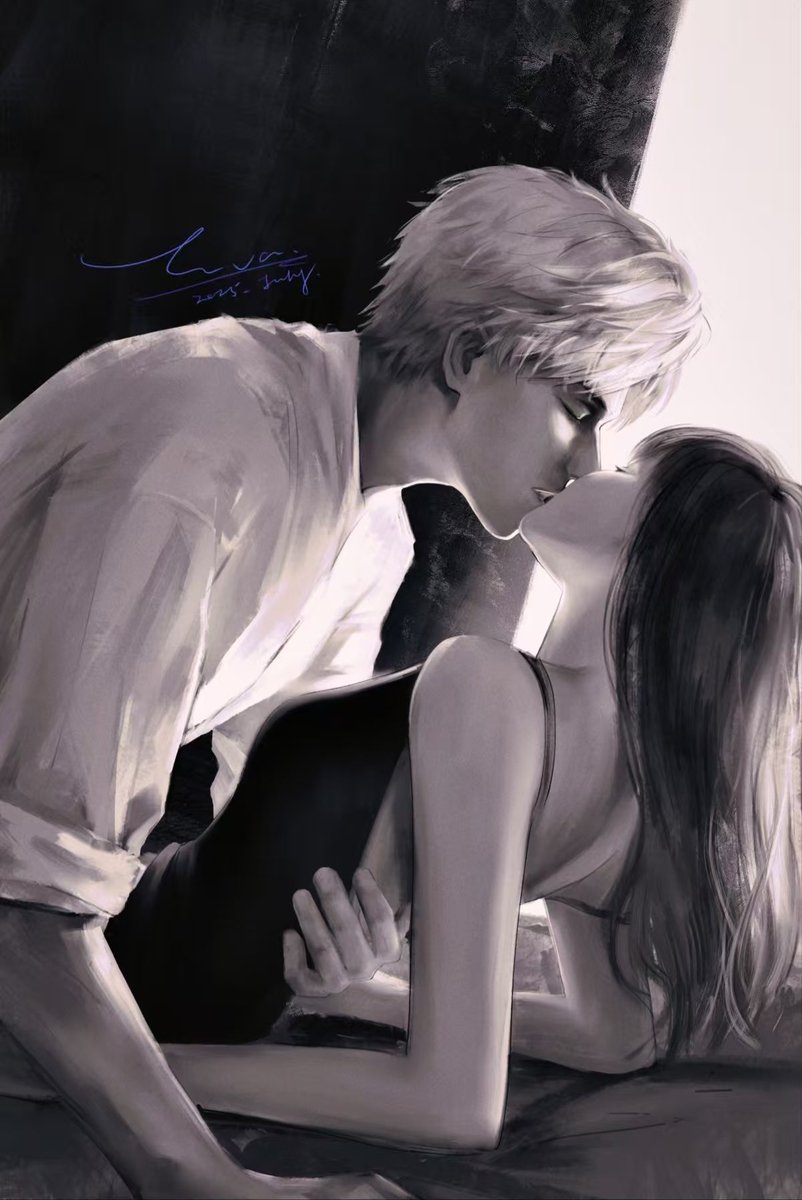 Nagi_reooo's tweet image. Kiss me hard before you go.

图源小红书：Eva画会儿画

#恋与深空 #LoveandDeepspace #恋与深空秦彻 #秦彻
