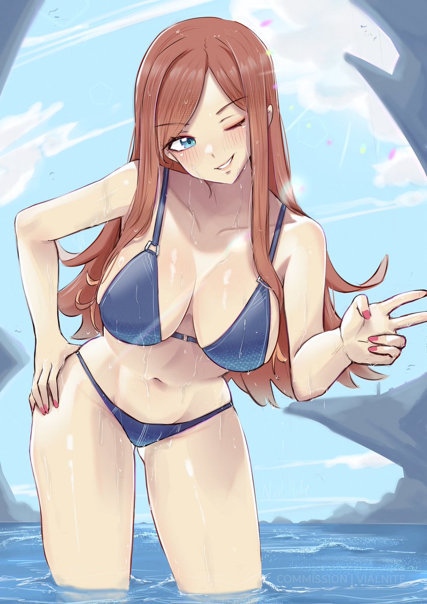 VialNite's tweet image. Commission
Mirabel Aalton from The Legend of Heroes: Trails Through Daybreak II