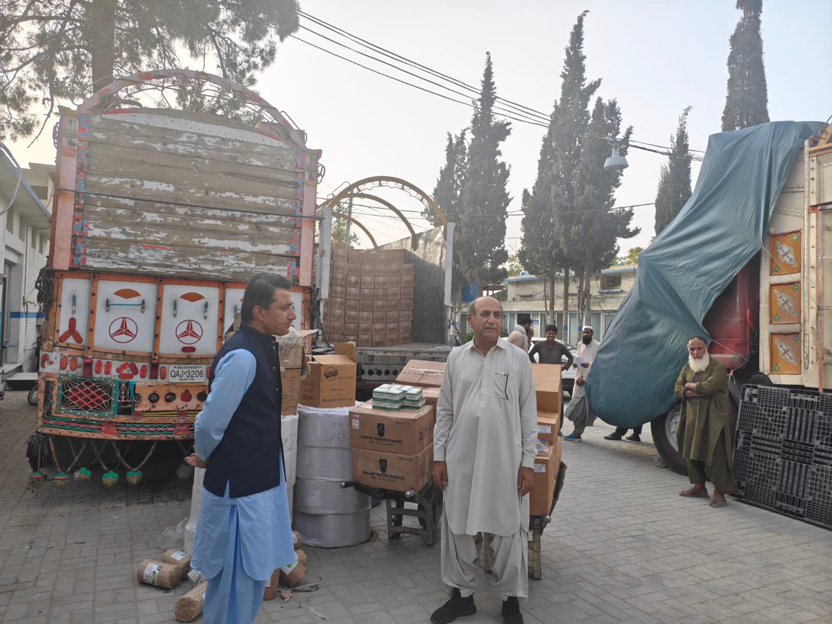 HealthDepartme5's tweet image. Under the diligent oversight of Health Secretary Balochistan, vital medicines from MSD are being dispatched to Jafferabad,Naseerabad,Usta Muhammad&Sohbatpur — ensuring equitable & timely healthcare access.
@bakhtkakar43 @PakSarfrazbugti @BBhuttoZardari