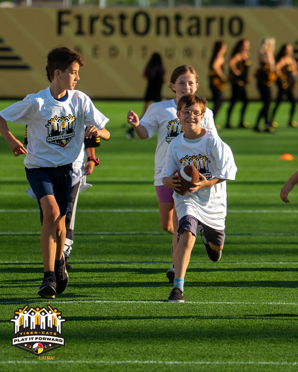 Hamilton Tiger-Cats (@ticats) on Twitter photo A Night to Remember! 🙌
Earlier this week, we hosted over 100 Indigenous youth for our annual Play It Forward event presented by <a href="/LiUNACanada/">LiUNA! Canada</a>.
The evening was packed with fun, featuring football drills with Ticats players and exciting activities led by special guests.
An A Night to Remember! 🙌
Earlier this week, we hosted over 100 Indigenous youth for our annual Play It Forward event presented by <a href="/LiUNACanada/">LiUNA! Canada</a>.
The evening was packed with fun, featuring football drills with Ticats players and exciting activities led by special guests.
An