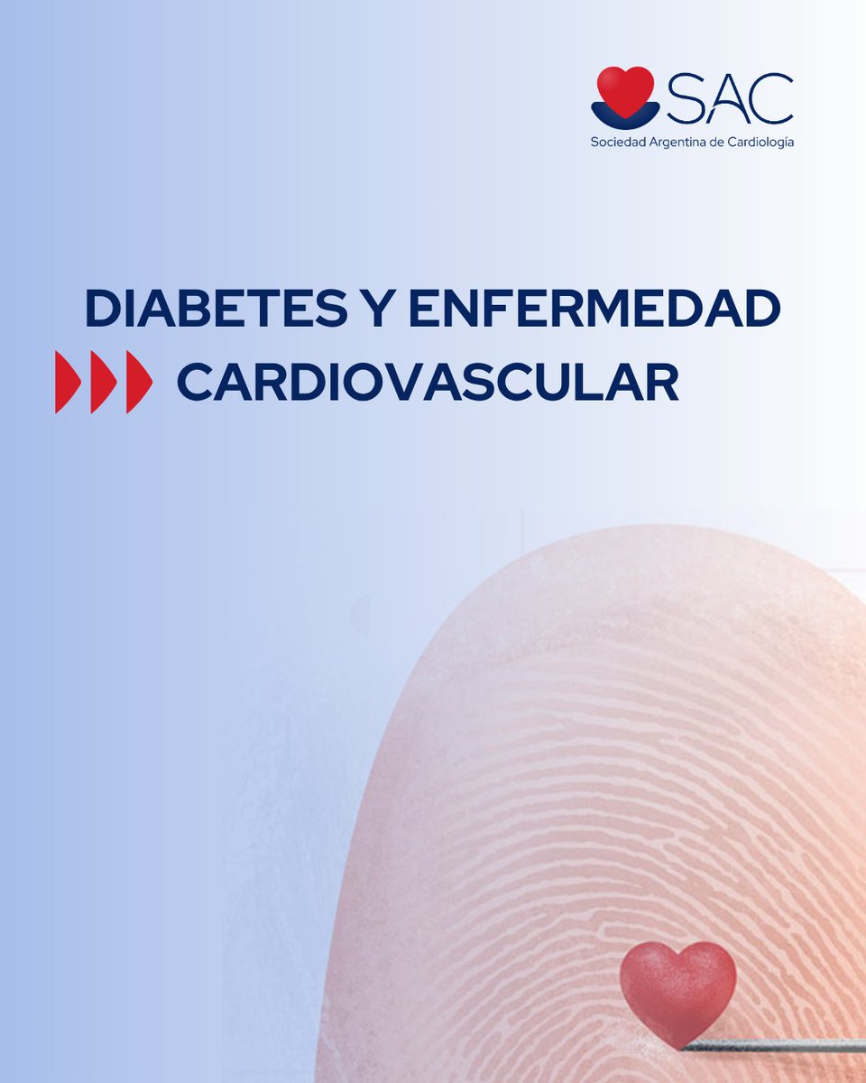 SAC_54's tweet image. 🔵Curso de Diabetes y Enfermedad Cardiovascular📣 ¡Abierta la inscripción! 

🔺Rejerarquizar la diabetes como una condición estrechamente vinculada a la enfermedad cardiovascular, tanto aterotrombótica como a la insuficiencia cardíaca. 

📌Inicio: 4 de agosto  

¡No te quedes…