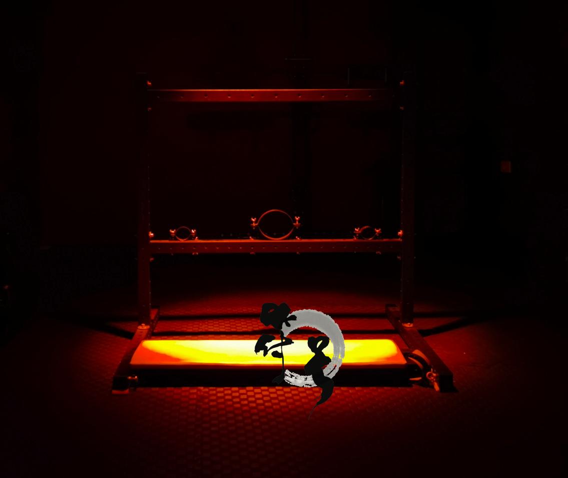 莫道臀肌厚，频遭五指嗔。红霞飞雪浪，不敢怨家君。