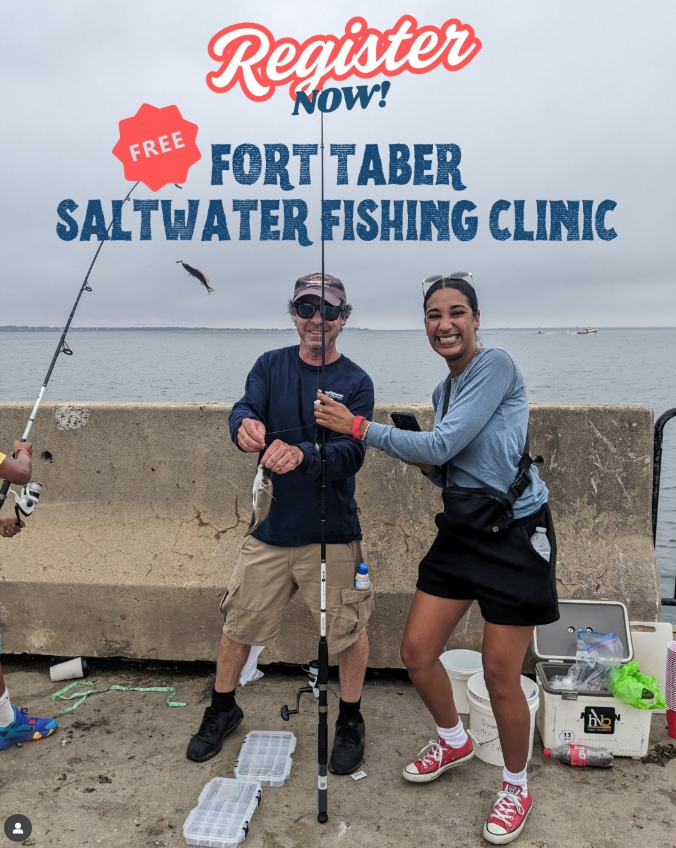 MassDFG's tweet image. Interested in learning how to saltwater fish, but not sure how to get started? 🎣
Join us for a FREE saltwater fishing clinic at the Fort Taber Pier in #NewBedford on August 5!
Register today! mass.gov/event/evening-…