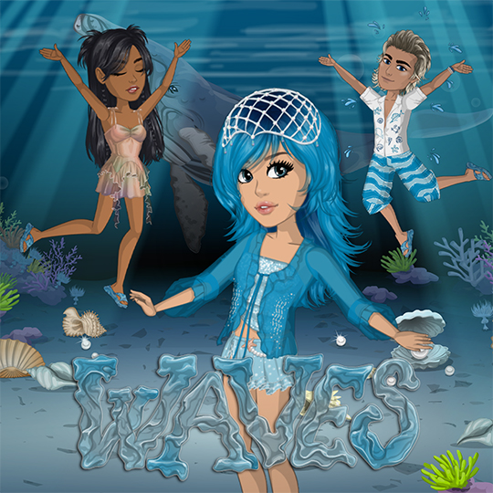 MSP_world's tweet image. Ride the tide with our Waves theme 🌊💙. Splash into ocean inspired blues, now waiting for you in the shop! #MovieStarPlanet #MovieStarPlanet2 #Theme