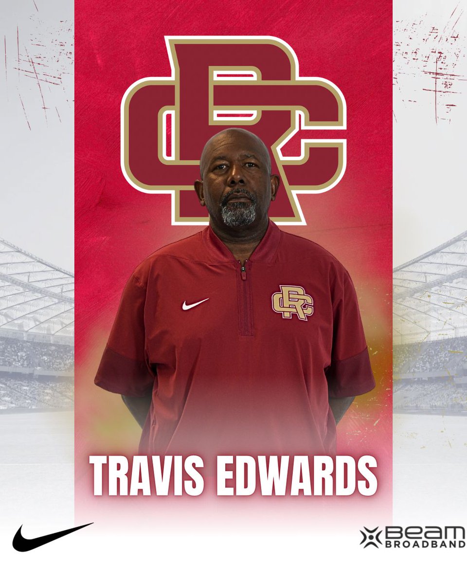 Meet the Coaches 
Next up in our staff spotlight. Coach Travis Edwards! He brings the energy and leadership to our linebacker unit. Pumped to have him back on the sidelines this season! #RCWarriors #WarriorNation